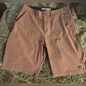 Billabong Men's purple/burgandy Shorts